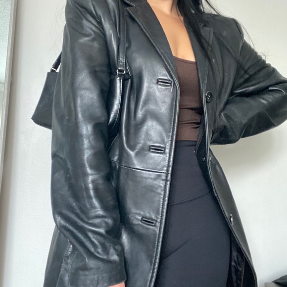 DANIER Genuine Leather Coat -Size S - Picture 3 of 12